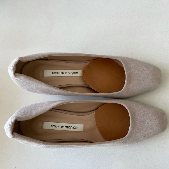 Cream/beige summer heels - Picture 3 of 4